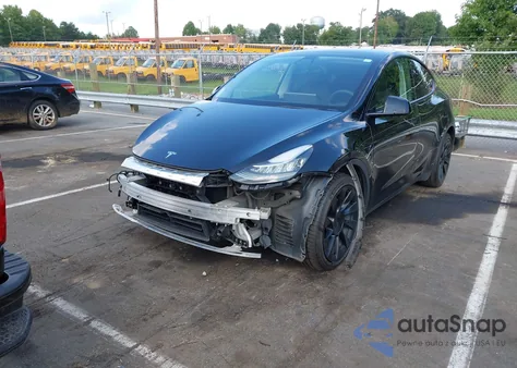 2022 Tesla Model Y Long Range Dual Motor All-Wheel Drive from USA, damaged, VIN 7SAYGDEE6NF425647